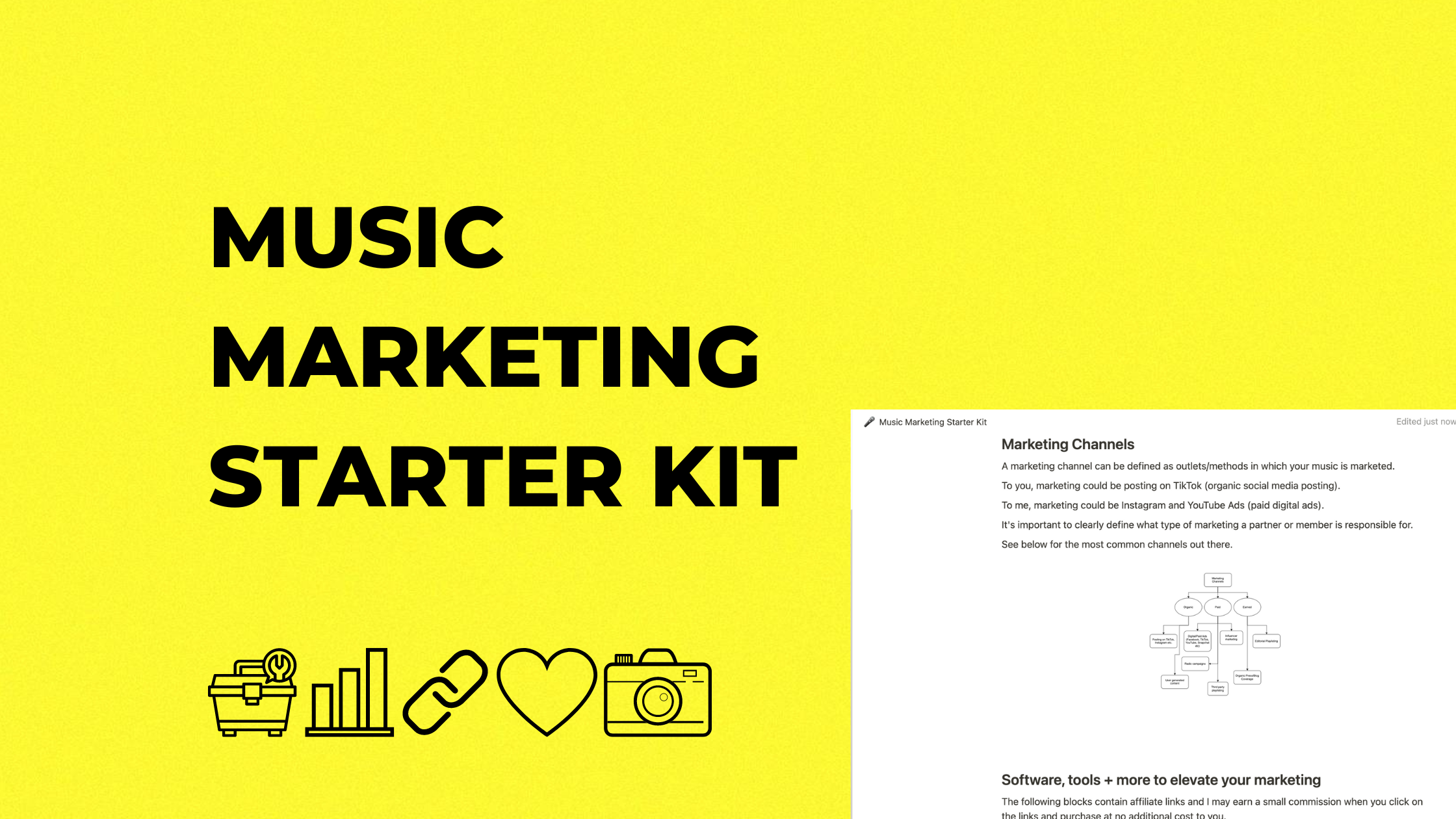Music Marketing Starter Kit for Independent Artists